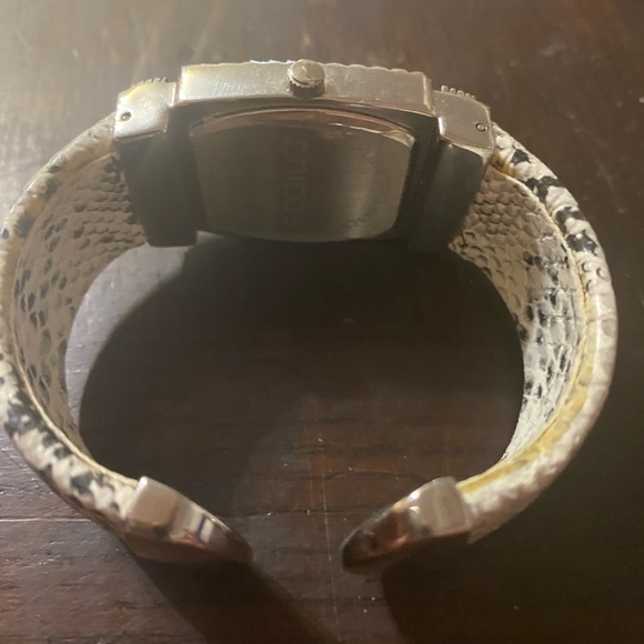 CHICO'S SILVER TONE
CUFF/BANGLE STYLE ladies watch - Picture 7 of 11